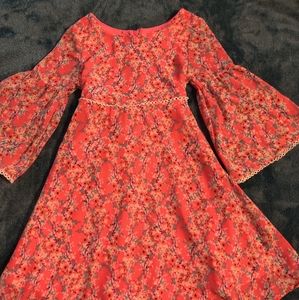 Little girls floral dress